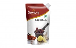 Suvidhi Red Chilli Thecha   Pouch  100 grams